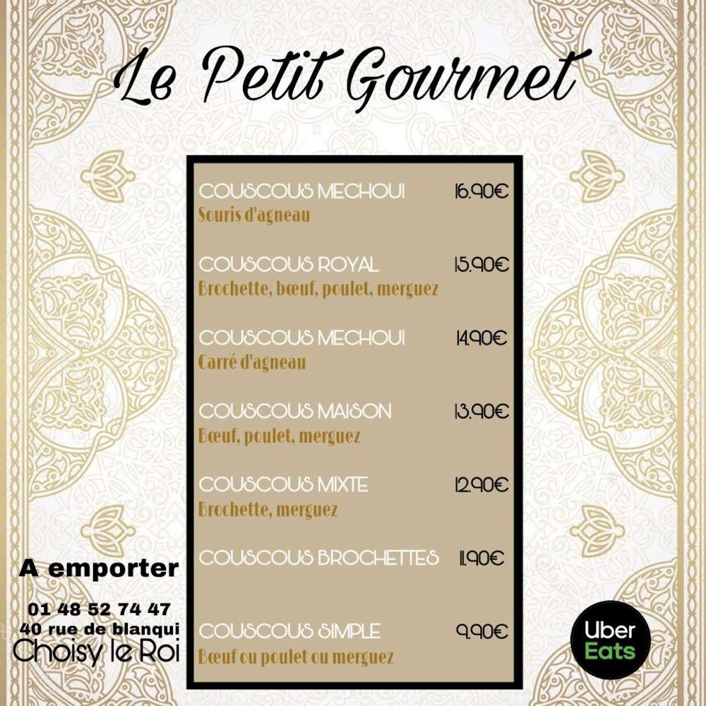 Le petit Gourmet - Menu Image 2